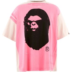 ©Saint M××××××, Heren, Tops, Roze, Maat: M Katoen,