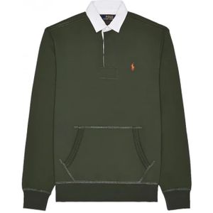 Polo Ralph Lauren, Heren, Sweatshirts & Hoodies, Groen, Maat: S Katoen,