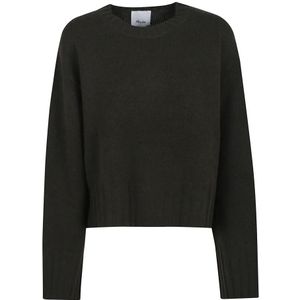 Allude, Dames, Truien, Zwart, Maat: S Wol,