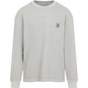 Carhartt Wip - Long Sleeves Vista T-Shirt - Grijs - Katoen