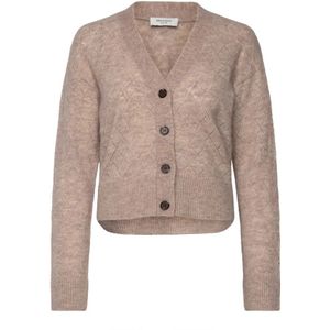 Rosemunde, Dames, Truien, Beige, Maat: M Wol,