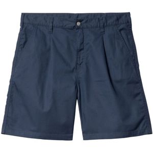 Carhartt Wip, Heren, Korte broeken, Blauw, Maat: W34 Katoen,