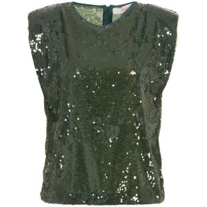 Jucca, Dames, Tops, Groen, Maat: M