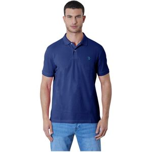 U.s. Polo Assn., Heren, Tops, Blauw, Maat: L Katoen,
