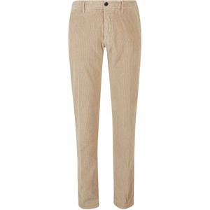 Incotex, Heren, Broeken, Bruin, Maat: W32 Corduroy,
