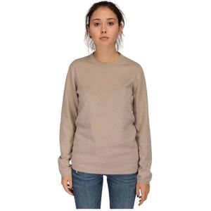 Brunello Cucinelli, Dames, Truien, Beige, Maat: M Kasjmier,