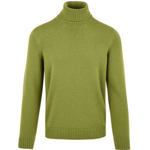 Drumohr, Heren, Truien, Groen, Maat: L Wol,