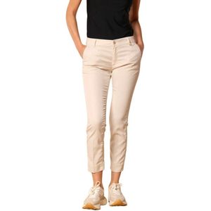 Mason's, Dames, Broeken, Beige, Maat: XS