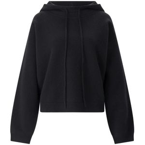 Loulou Studio, Dames, Truien, Zwart, Maat: M Kasjmier,