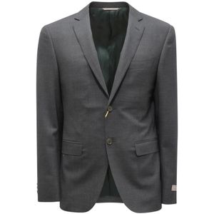 Canali, Heren, Jassen, Groen, Maat: M Wol,