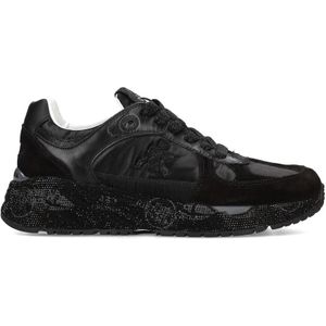 Premiata Zwarte Suède Leren Sneakers , Black , Dames , Maat: 36 EU