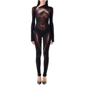 Jean Paul Gaultier, Dames, Jumpsuits & Playsuits, Veelkleurig, Maat: S Polyamide,