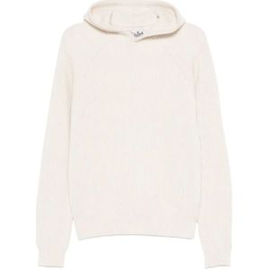 MC2 Saint Barth, Heren, Sweatshirts & Hoodies, Beige, Maat: M Wol,