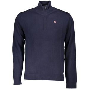 Napapijri - Damavand 4 - Sweatshirt - Halve Rits - 100% Fijne Wol