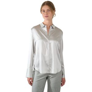 Herzen's Angelegenheit, Dames, Blouses & Shirts, Grijs, Maat: M Zijde,