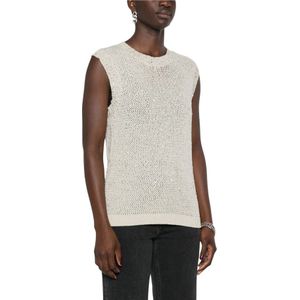 Golden Goose - Crewneck Sweater - Beige - Katoen