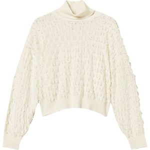 Twinset, Dames, Truien, Wit, Maat: S