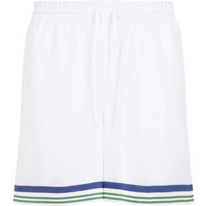 Casablanca, Heren, Korte broeken, Wit, Maat: L Zijde,
