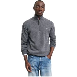 Gant, Heren, Truien, Grijs, Maat: 2XL Wol,