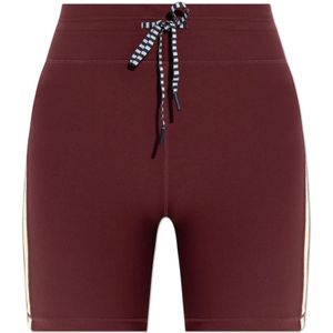 The Upside, Dames, Korte broeken, Rood, Maat: XS Leer,