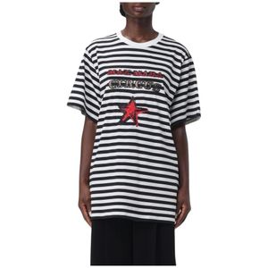 Max Mara, Dames, Tops, Veelkleurig, Maat: XS Katoen,