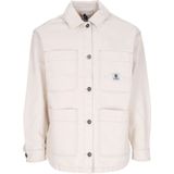 Element - Natuurlijke Katoenen Chore Jas - Beige - Dames