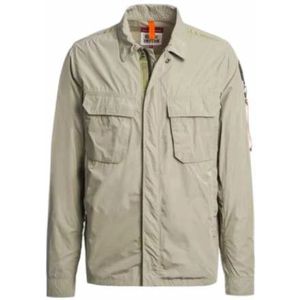 Parajumpers, Heren, Jassen, Groen, Maat: XL Nylon,