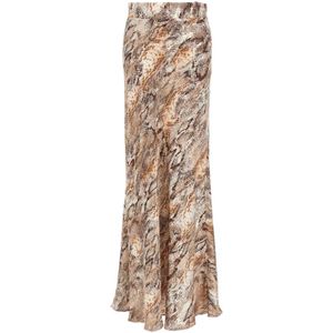 L'Agence, Dames, Rokken, Veelkleurig, Maat: XS Zijde,