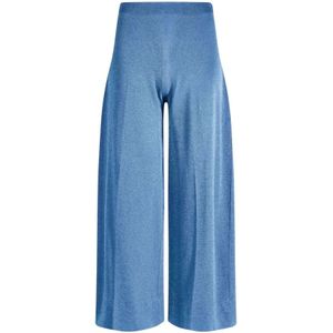 Circus Hotel, Dames, Broeken, Blauw, Maat: M Jersey,