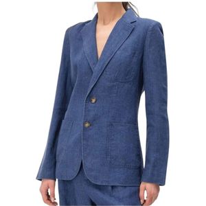 Polo Ralph Lauren, Dames, Jassen, Blauw, Maat: XL