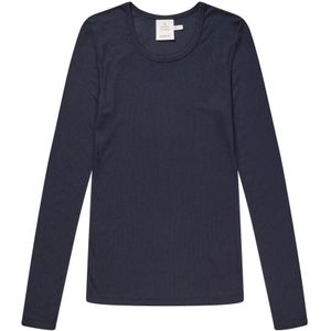 Munthe, Dames, Tops, Blauw, Maat: S