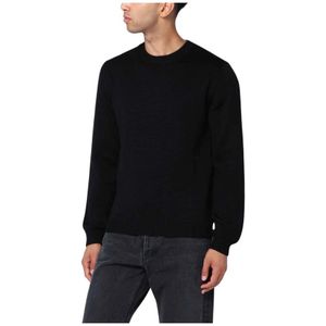 Roberto Collina, Heren, Truien, Zwart, Maat: L