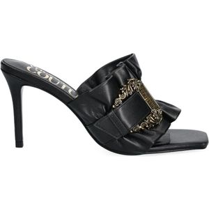 Versace Jeans Couture, Dames, Schoenen, Zwart, Maat: 37 EU