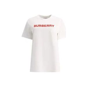 Burberry Margot T-Shirt van 100% katoen , White , Dames , Maat: S