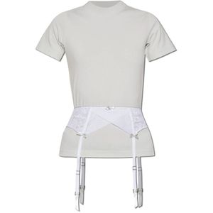 Balenciaga, Dames, Tops, Grijs, Maat: M Katoen,