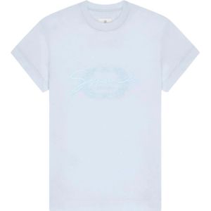 Givenchy, Dames, Tops, Blauw, Maat: L Katoen,