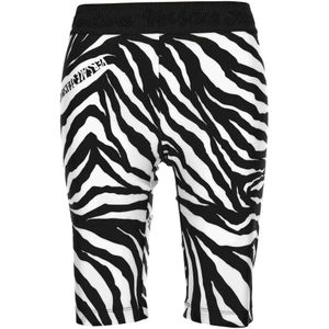 Versace Jeans Couture, Dames, Korte broeken, Zwart, Maat: 3XS
