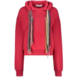 Ambush, Dames, Sweatshirts & Hoodies, Rood, Maat: S Katoen,
