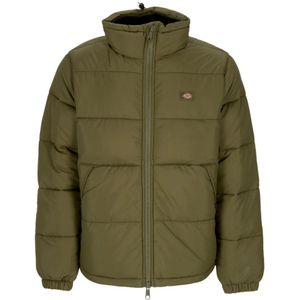 Dickies - Militair Groene Donsjas - Heren - Polyester