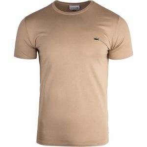 Lacoste, Heren, Tops, Beige, Maat: 2XL