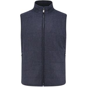 Corneliani, Heren, Jassen, Blauw, Maat: 4XL Wol,