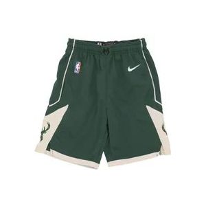 Nike NBA Icon Edition Basketball Shorts , Green , Heren , Maat: XL