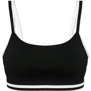 The Upside, Dames, Tops, Zwart, Maat: S Leer,