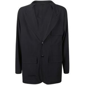 Giorgio Armani, Heren, Jassen, Blauw, Maat: M Wol,