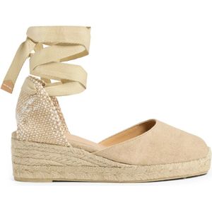 Castañer, Dames, Schoenen, Beige, Maat: 35 EU Katoen,