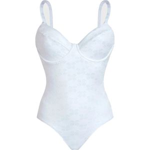 Vilebrequin, Dames, Badkleding, Wit, Maat: XS Polyamide,