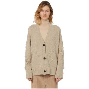 Weekend Max Mara, Dames, Truien, Beige, Maat: XS