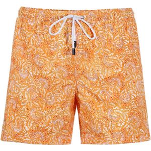 Barba, Heren, Badkleding, Oranje, Maat: M Poliester,