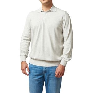 Brunello Cucinelli, Heren, Truien, Grijs, Maat: 2XL Katoen,