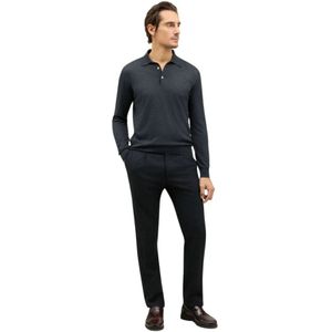 Boglioli, Heren, Tops, Grijs, Maat: S Wol,